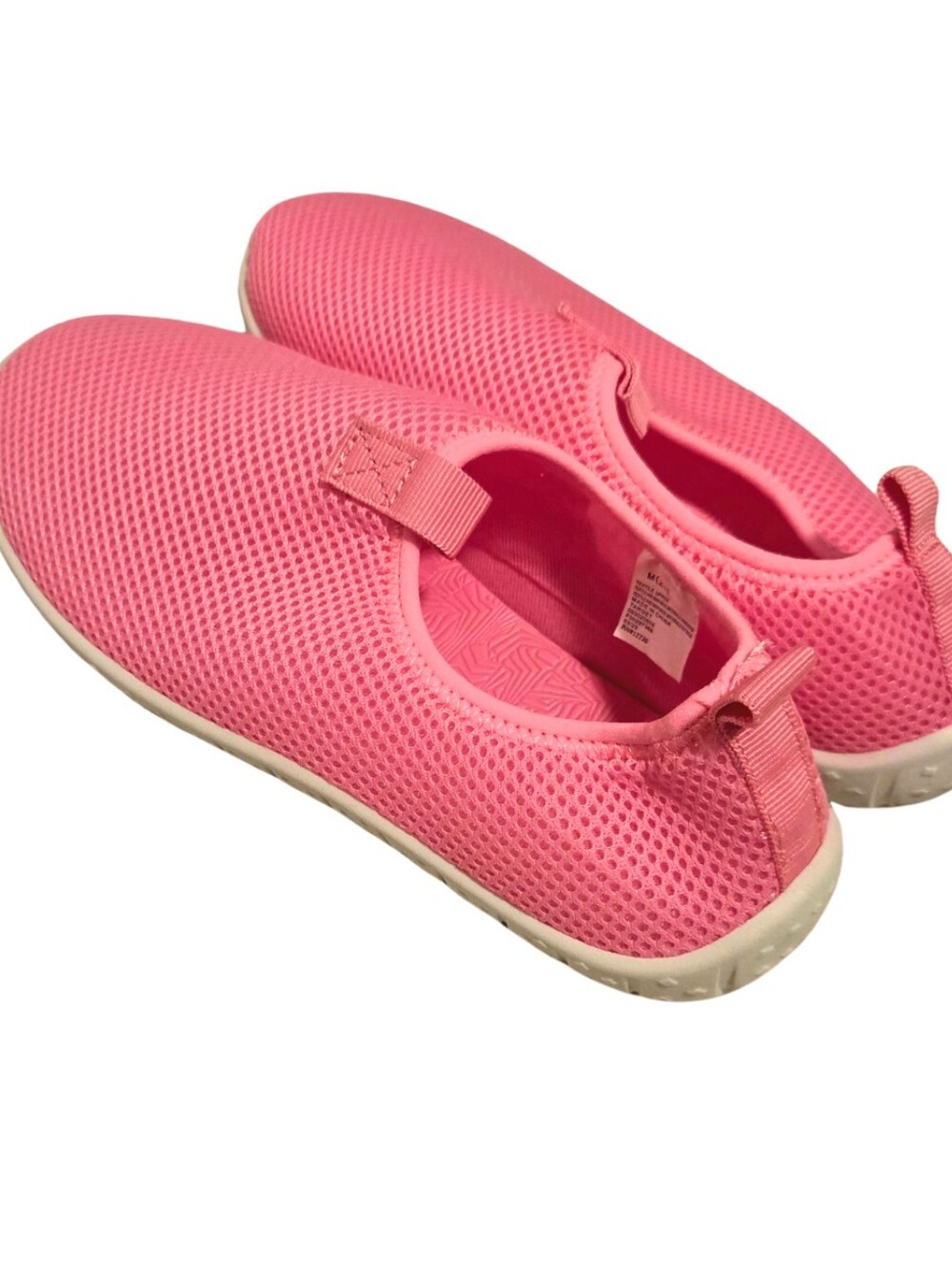 Girls Pink Slip-On Water Shoes